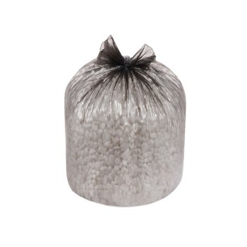 50 Stk. HDPE Abfallsäcke 45 x 54 cm 18 l schwarz Müllbeutel Gr. S auf Rolle